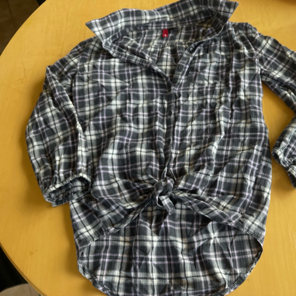 Flannel button down by H&M